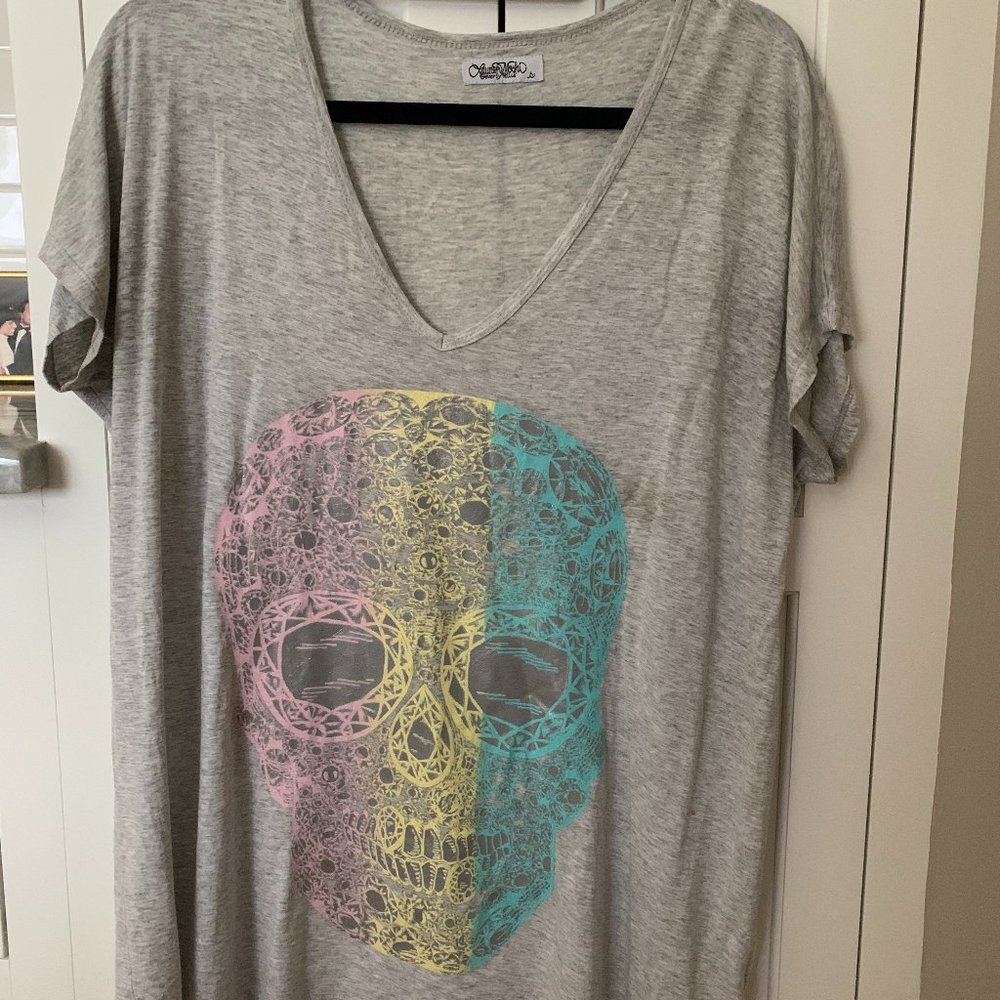 Oversized Grey Tee